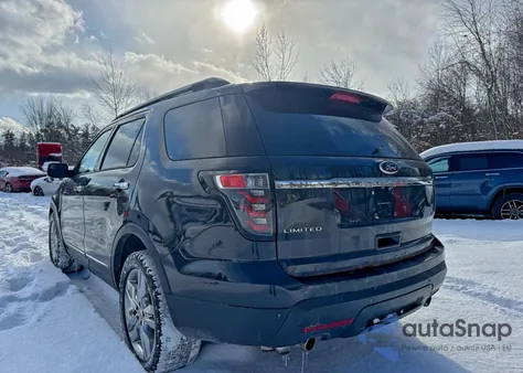 2015 Ford Explorer Limited z USA, uszkodzony, nr VIN 1FM5K8F80FGA15542